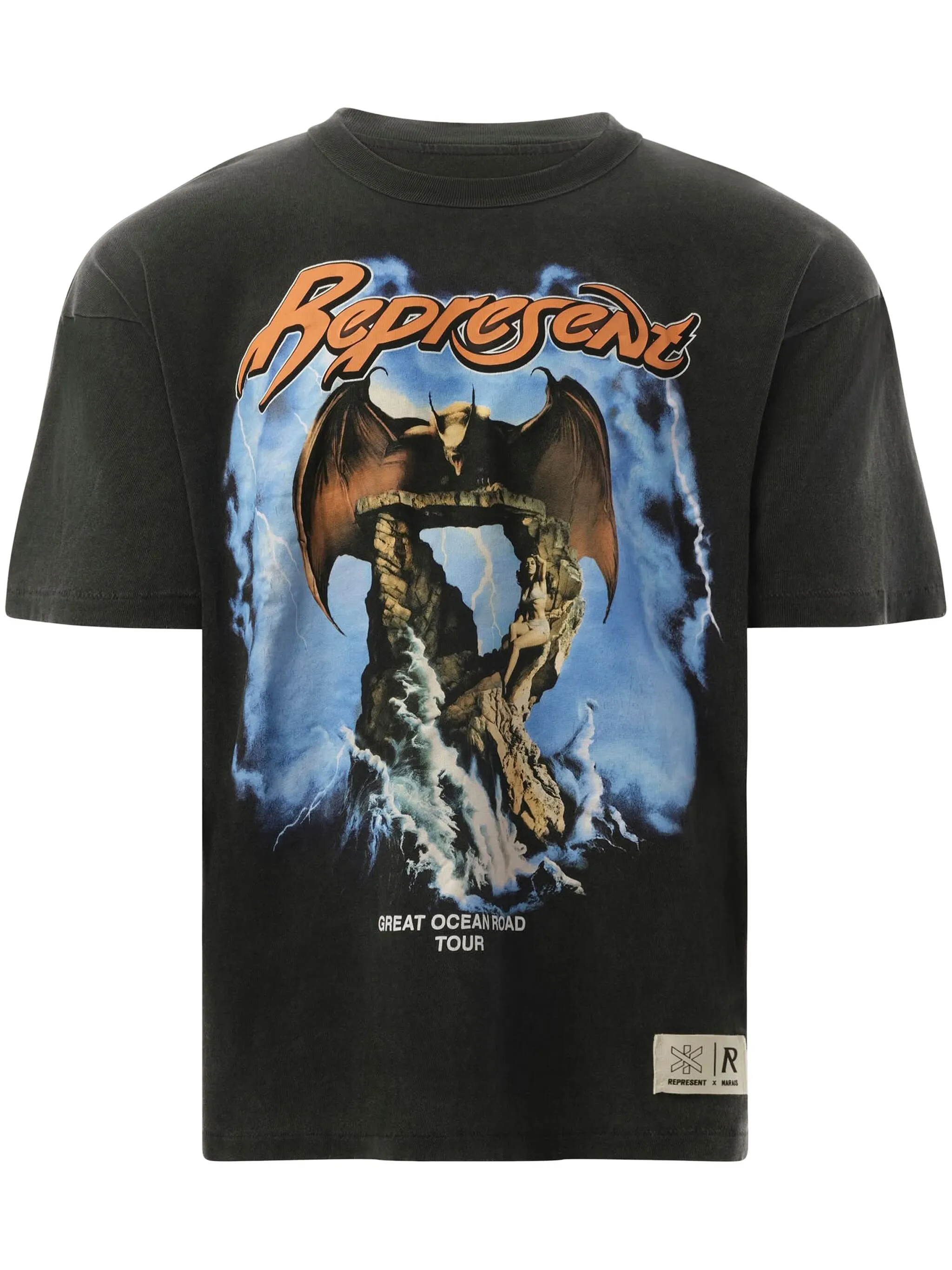 

Футболка Great Ocean из коллаборации с Marais Represent, серый