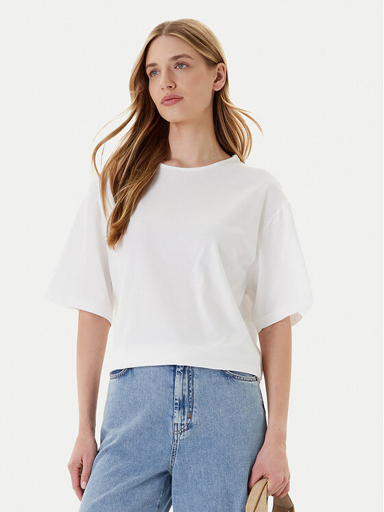

Футболка свободного кроя 3903D10AA United Colors Of Benetton, белый