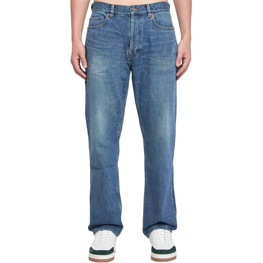 Джинсы Mick Long SAINT LAURENT, Norway Blue Color — фото 4