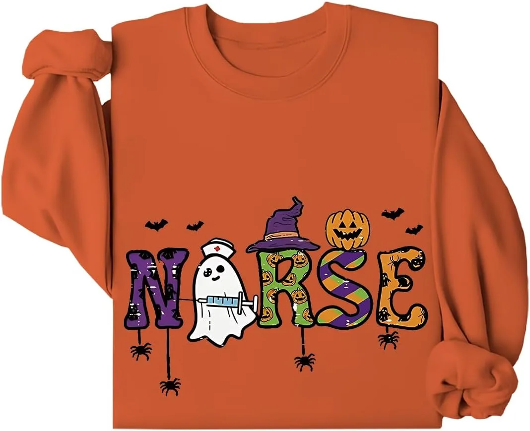 

Свитшот с принтом на Хэллоуин