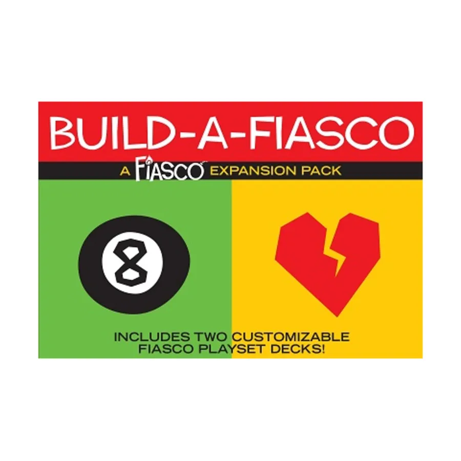 

Коробочная игра Fiasco Expansion Pack - Build-A-Fiasco, Fiasco