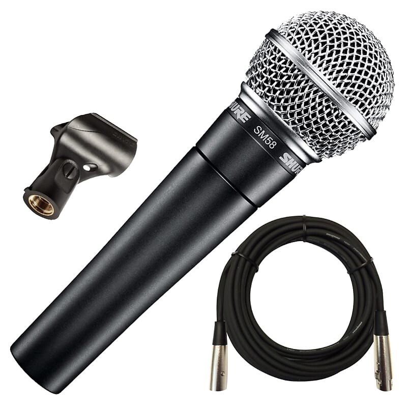 

Микрофон Shure SM58 Handheld Cardioid Dynamic Microphone