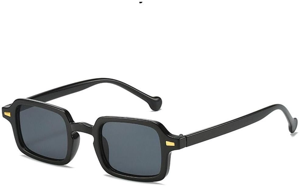 

Модные солнцезащитные очки для женщин в стиле ретро с заклепками, мужские солнцезащитные очки с леопардовым принтом, градиентные линзы, защита от УФ-излучения UV400 TVTBBVV, Black-black Gray