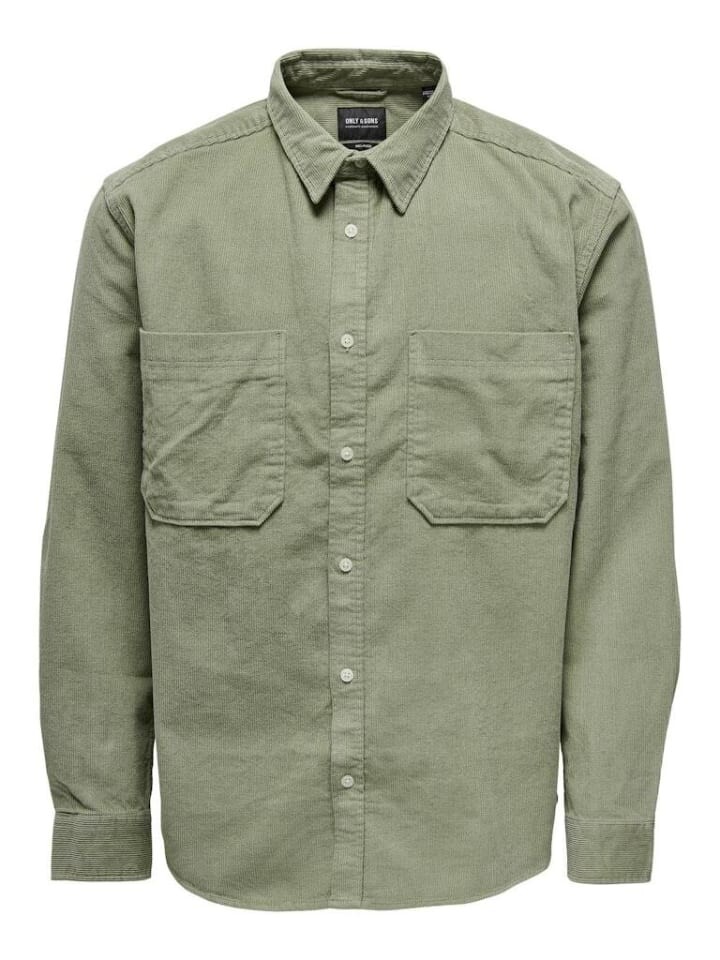 

Рубашка Only&Sons Langarmhemd, цвет Seagrass