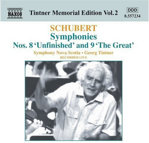 

CD диск Schubert / Tintner / Symphony Nova Scotia: Symphonies 8 & 9