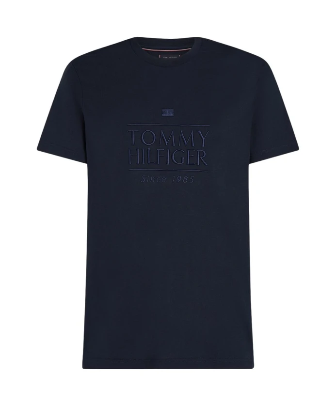 

Основная футболка с логотипом Tommy Hilfiger, синий