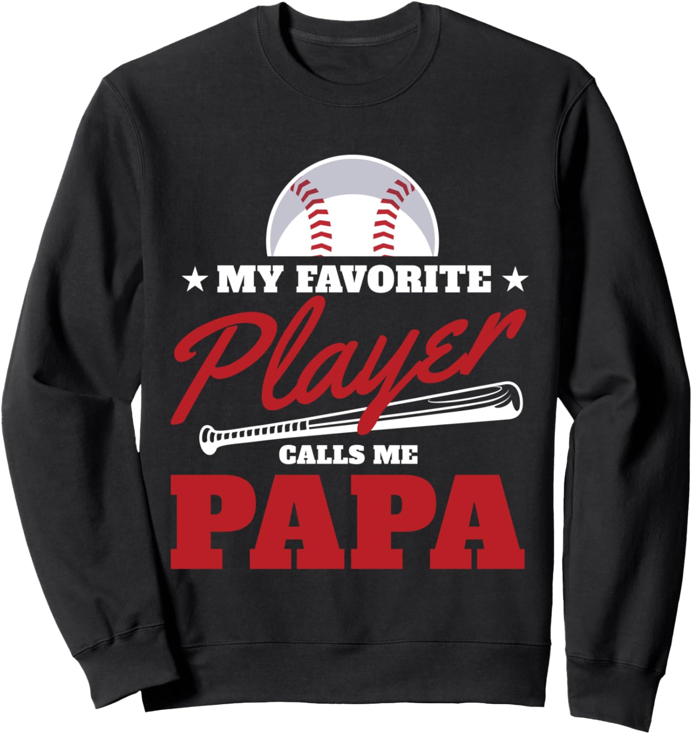 

Мой любимый игрок называет меня Папа. Любовное сердце. Бейсбольная толстовка Baseball Dads & Unique Gifts, черный