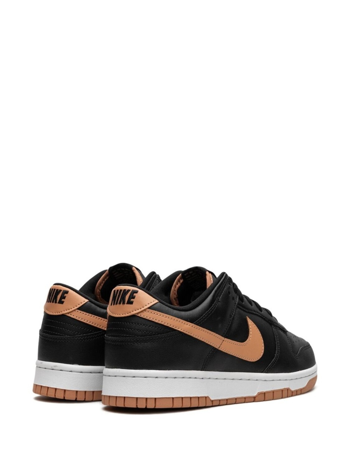 Кроссовки Dunk Low Black/Amber Brown Nike, черный — фото 4