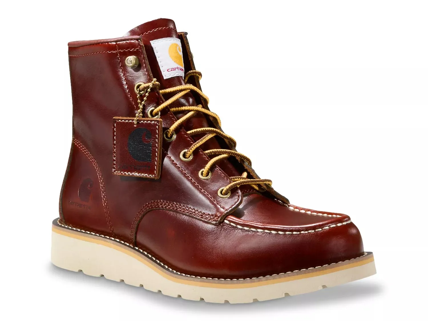 

Ботинки Carhartt 1889 Soft Toe Wedge Work Boot — мужские, коньячного цвета
