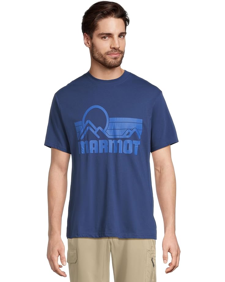

Футболка Marmot Coastal Tee Short, цвет Twilight Blue
