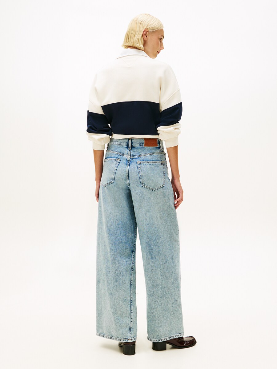 Джинсы с широкими штанинами TOMMY HILFIGER Twist 70s, Blue Denim — фото 3