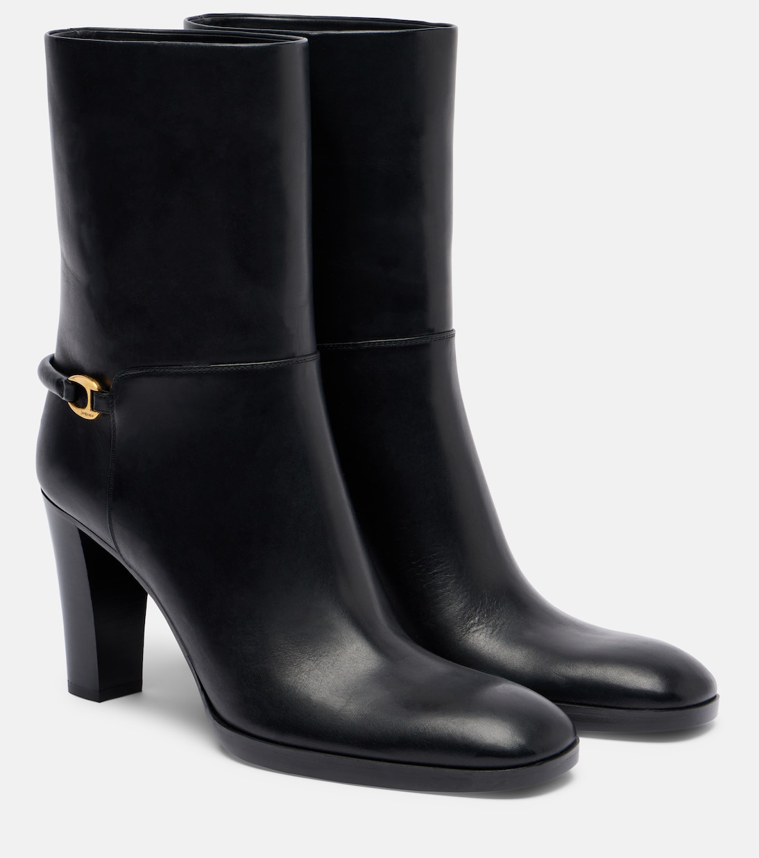 Кожаные ботильоны Sulpice 80 Saint Laurent, Noir