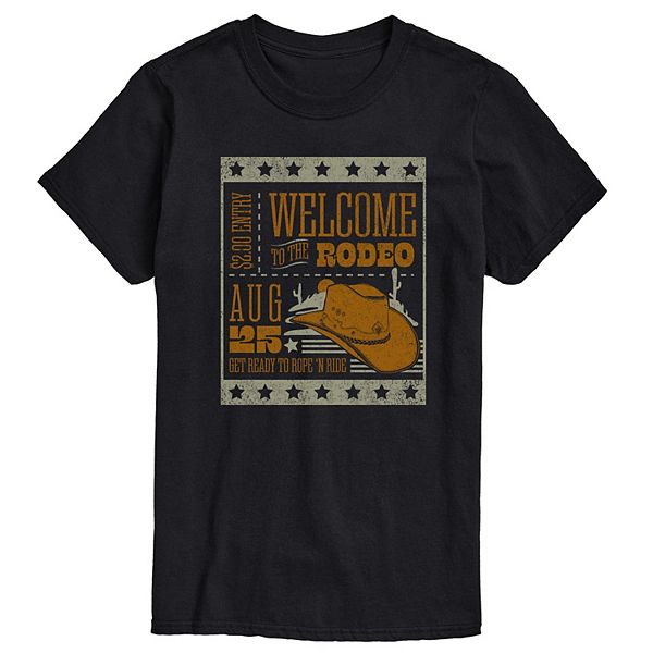 

Футболка с принтом Big & tall welcome to the rodeo Licensed Character