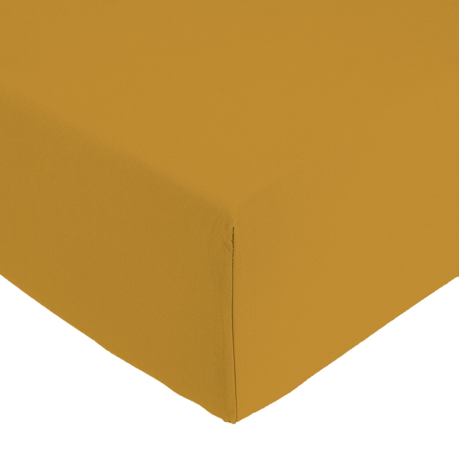 

Простыня на резинке из чистого хлопка - Лицо Lisola, сейтан, двуспальный