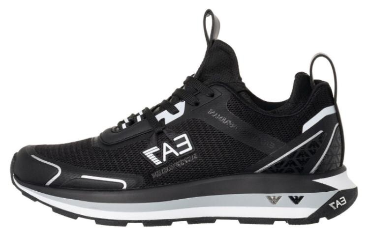 

Кроссовки EMPORIO ARMANI EA7 Lifestyle Shoes Men Low-top Black, черный
