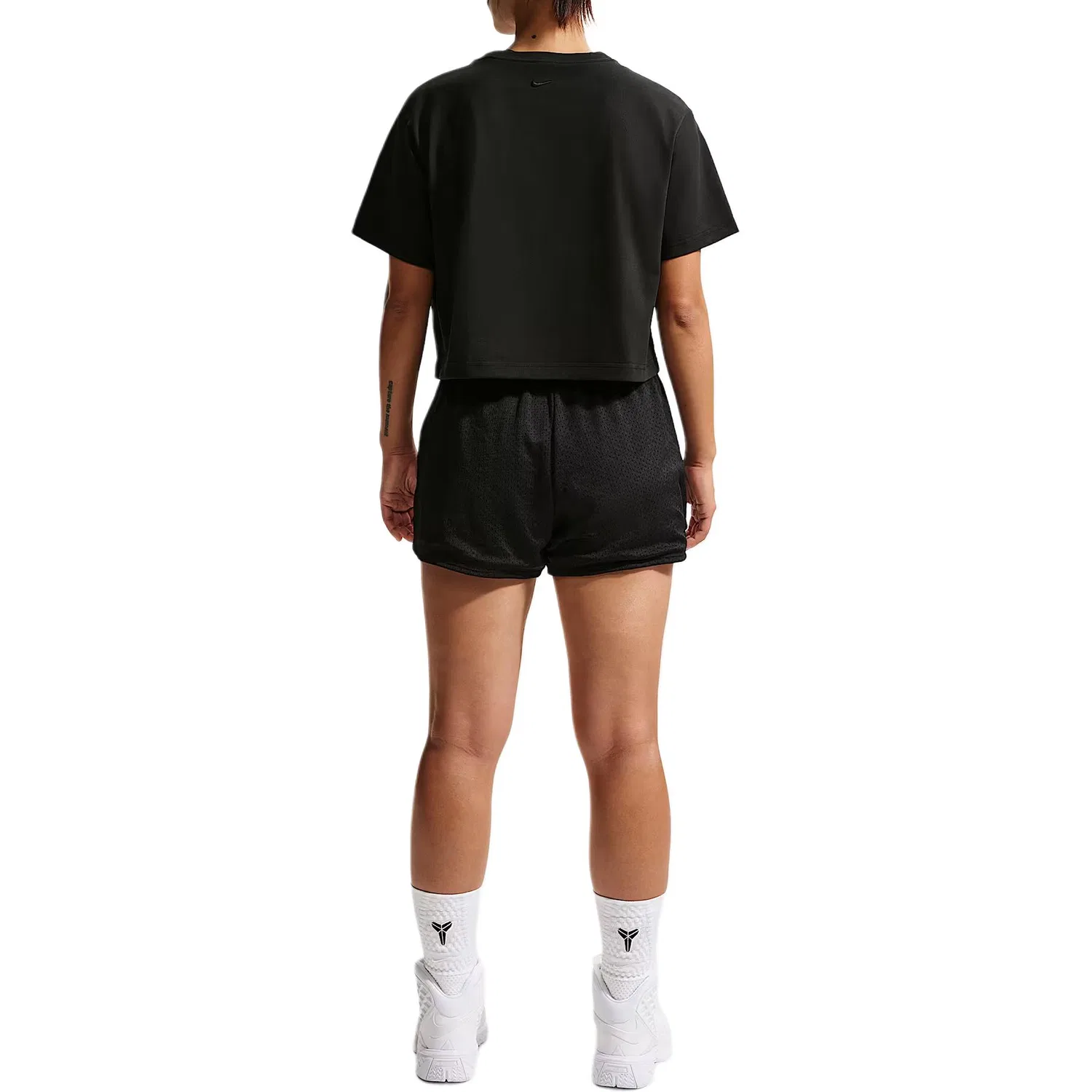 Футболка Dri Fit Quick Dry женская Nike, Black — фото 4