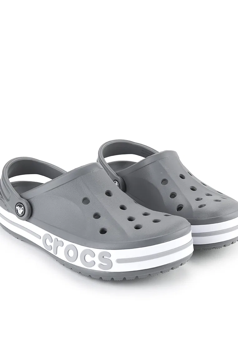 Сандалии-клоги, Bayaband, Crocs, серый/мультиколор — фото 2