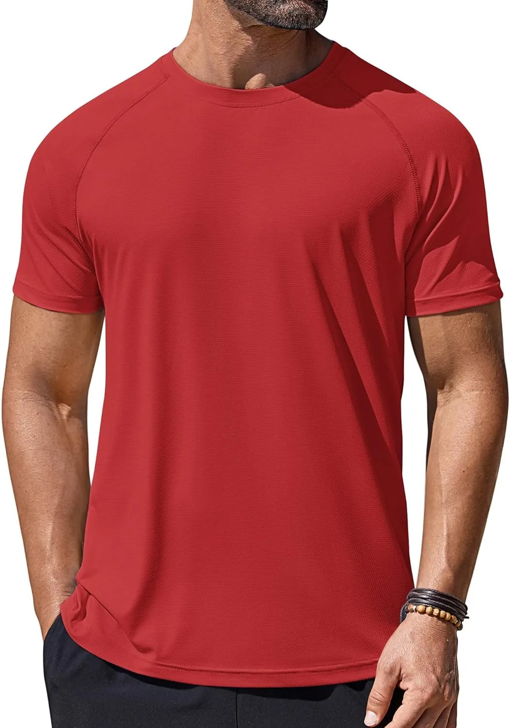 

COOFANDY мужская плавательная футболка с коротким рукавом UPF 50+