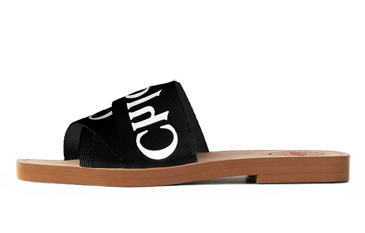 Женские мюли Woody Flat Chloé, Original Shoe Box Included