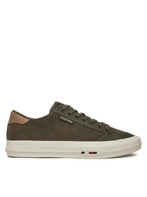 

Кроссовки Vulc Street Low FM0FM05458 Tommy Hilfiger, зеленый