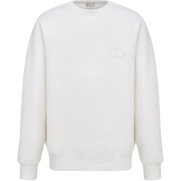 

DIOR Белая толстовка для мужчин