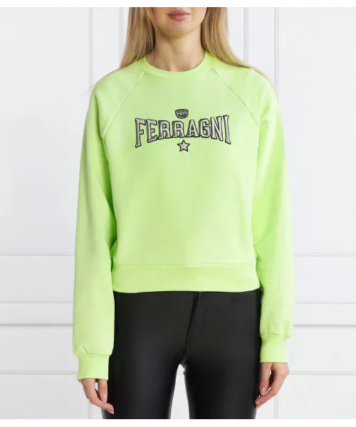 

Толстовка Regular fit Chiara Ferragni, зеленый