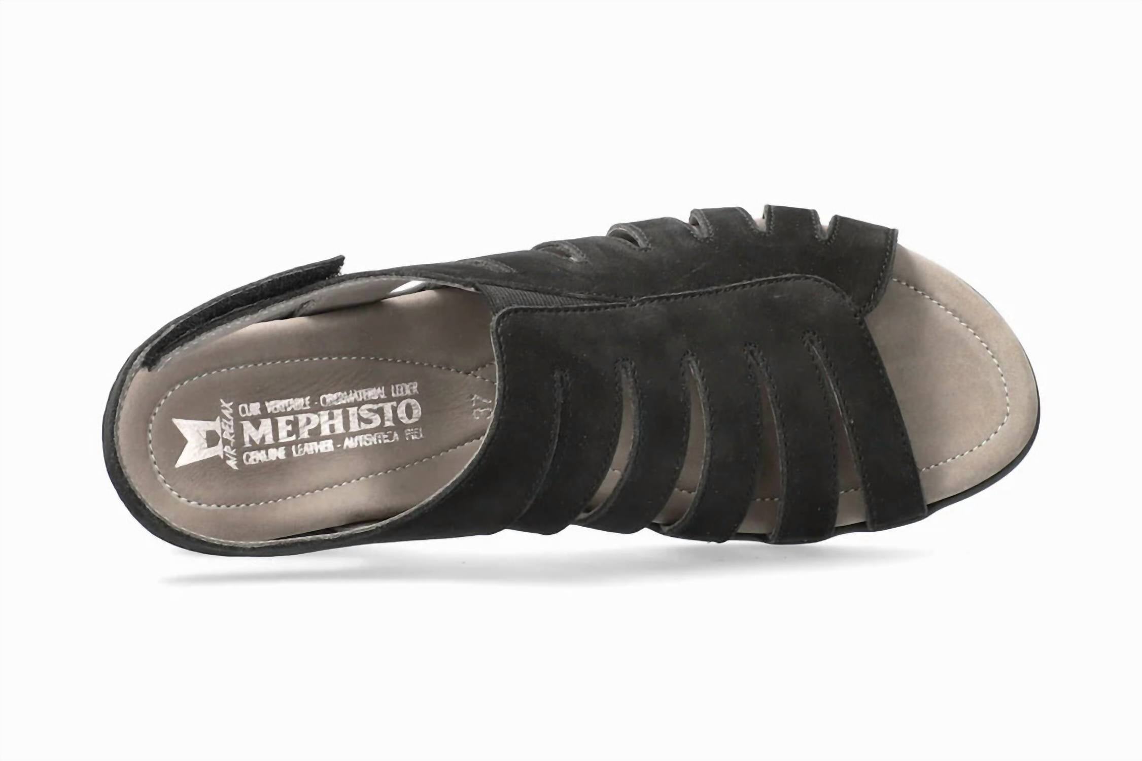 Women's Praline Dress Sandal In Black MEPHISTO — фото 3