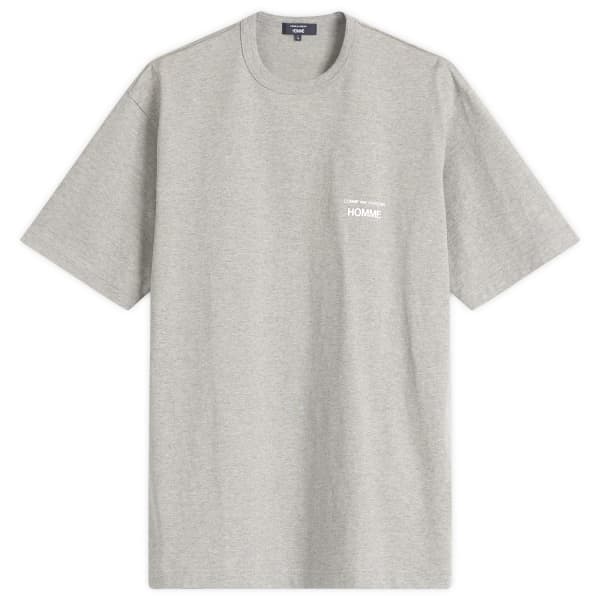 

Футболка с маленьким логотипом Comme Des Garçons Homme, серый