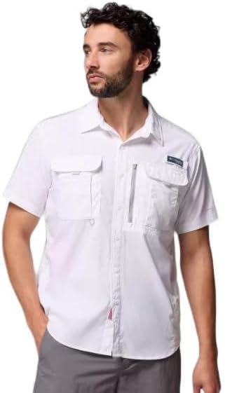 

Рубашка Columbia Men's PFG Bahama Elite с коротким рукавом, White