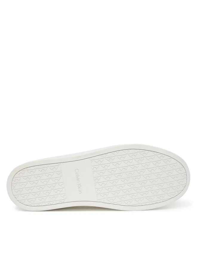 Calvin Klein Кроссовки Classic Cups Lace Mix Emb Tongue YM0YM01395 белые — фото 4