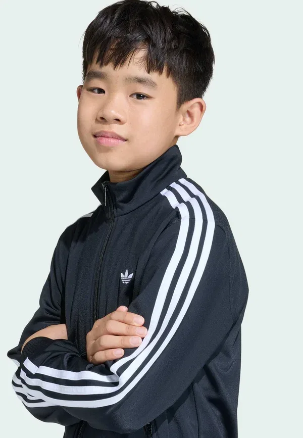 Толстовка на молнии Firebird junior, Adidas Originals, черно-белый — фото 4