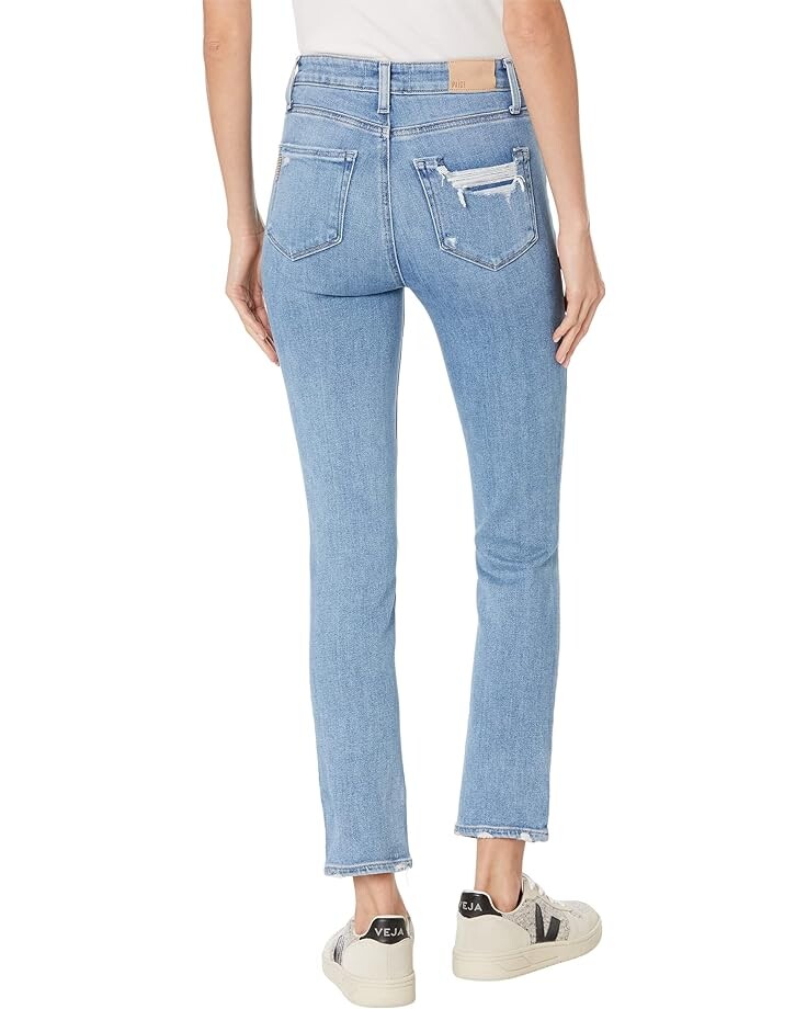 

Джинсы Paige Sarah Slim in Nola Destructed, цвет Nola Destructed