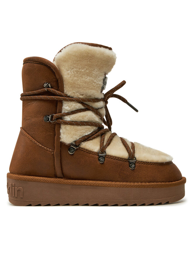 Зимние сапоги Nordic Trk Fur DFSH370005 D.Franklin, коричневый