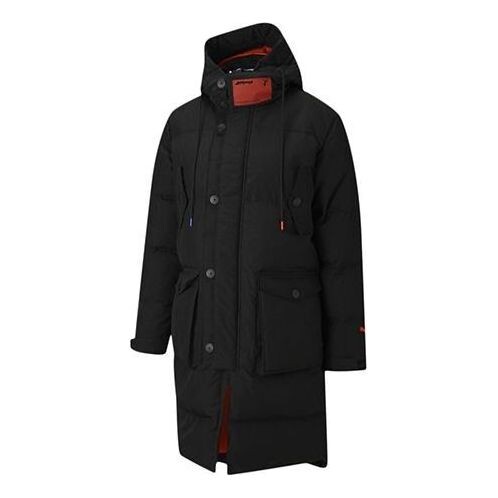 

Куртка x attempt padded down jacket 'black red' Puma, черный