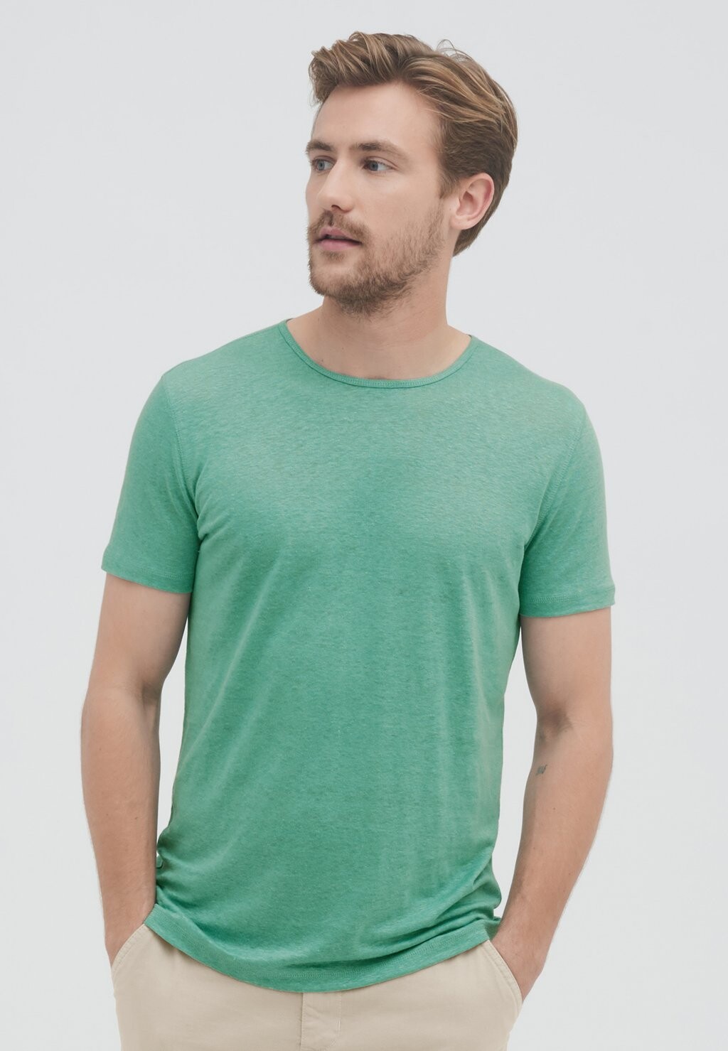 

Футболка базовая ANDY Living Crafts, цвет neptune green