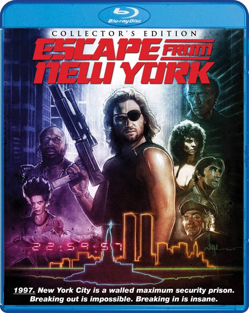

Диск Blu-ray Escape From New York [Collector's Edition]