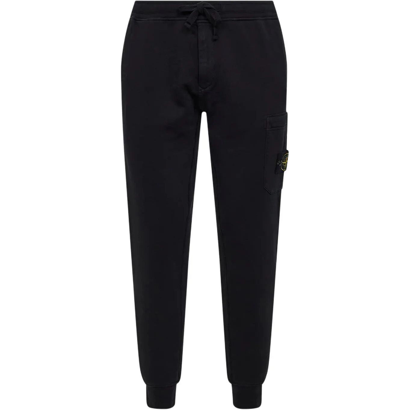 Спортивные брюки на шнурке STONE ISLAND, черный