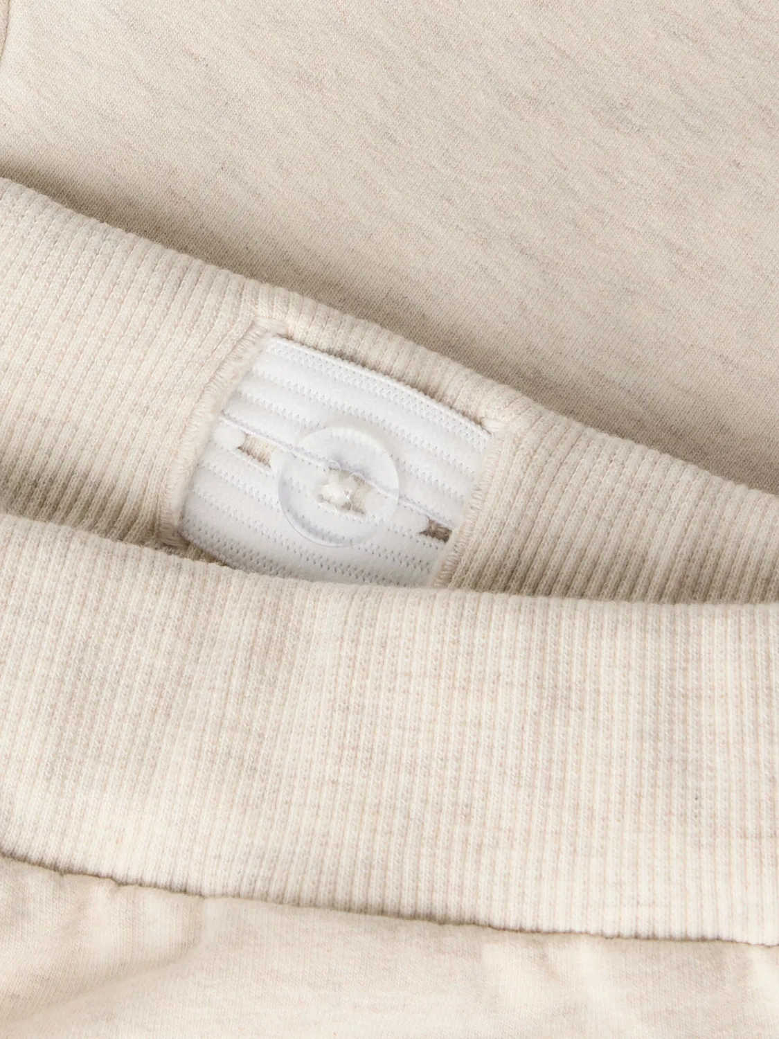 Зауженные брюки Name It, Wool White — фото 3