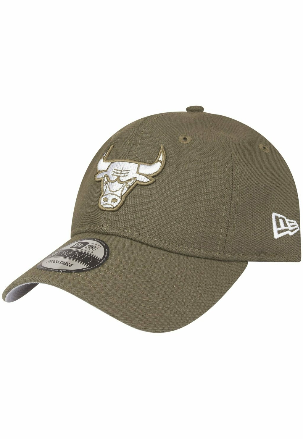 

Бейсболка TWENTY STRAPBACK CHICAGO BULLS New Era, цвет olive