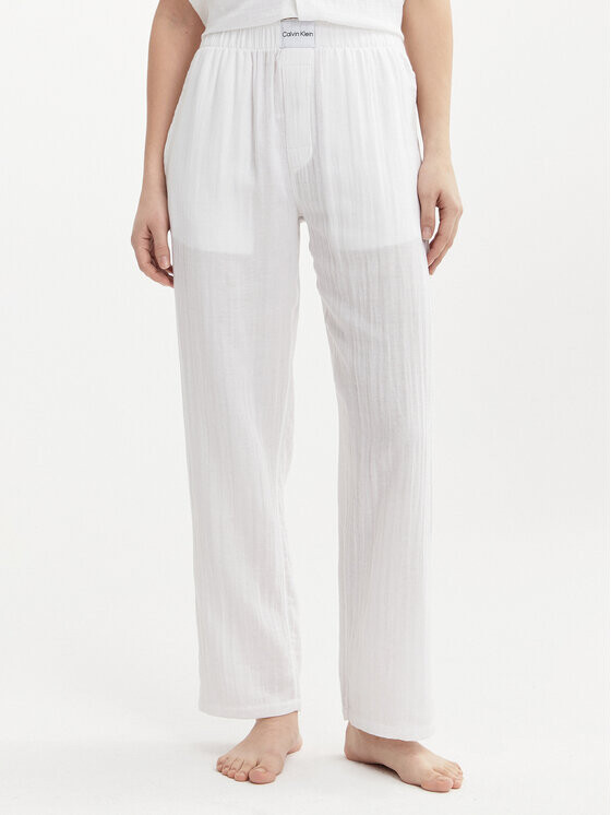 

Пижамные штаны свободного кроя Calvin Klein, белый
