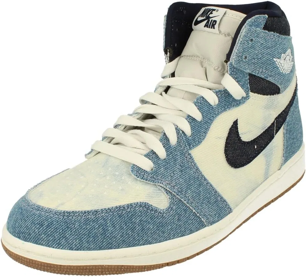 Мужские кроссовки Nike Air Jordan 1 Retro High OG, Summit White Obsidian 100