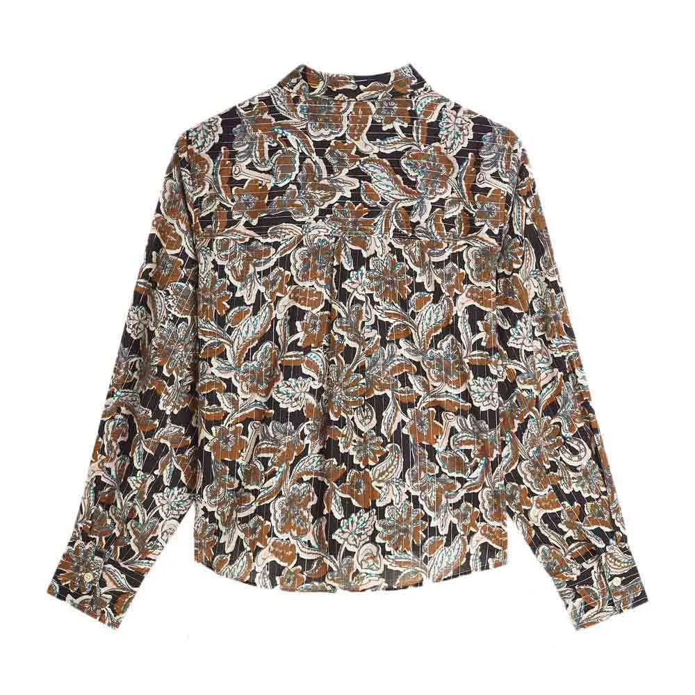 

Рубашка с длинным рукавом Scotch & Soda U9B01324T, коричневый