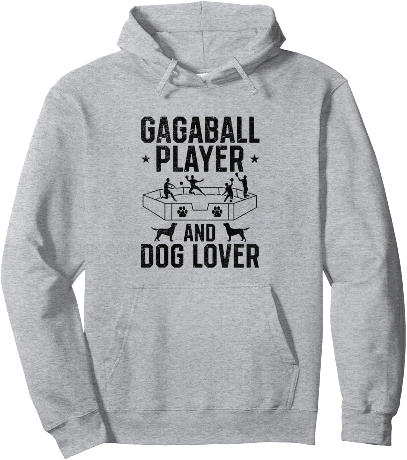 

Игрок Gagaball и любитель собак - Толстовка Gagaball Game Gagaball Gagaball Player And Dog Owner, серый