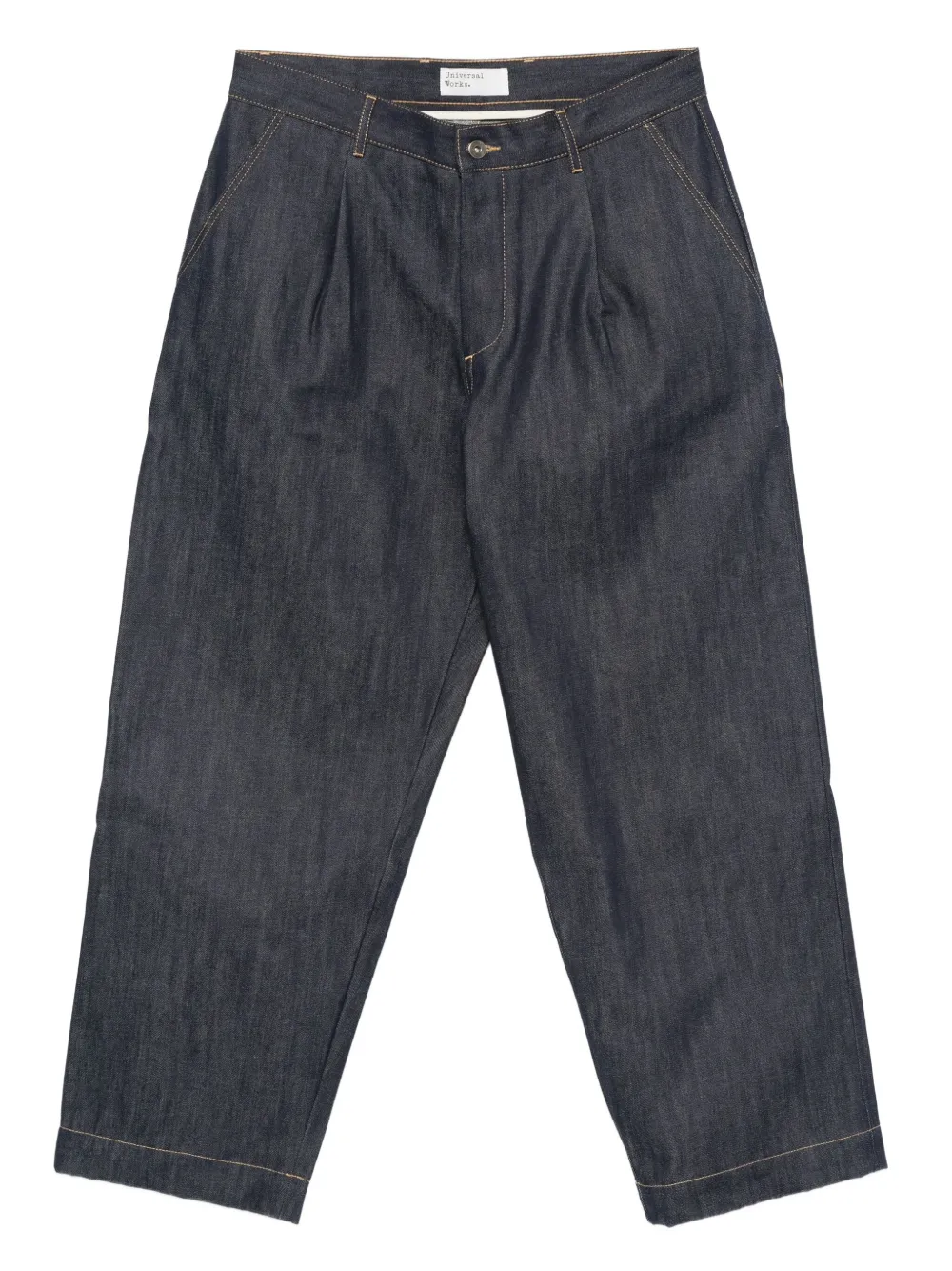 

Джинсы из хлопка Universal Works, синий