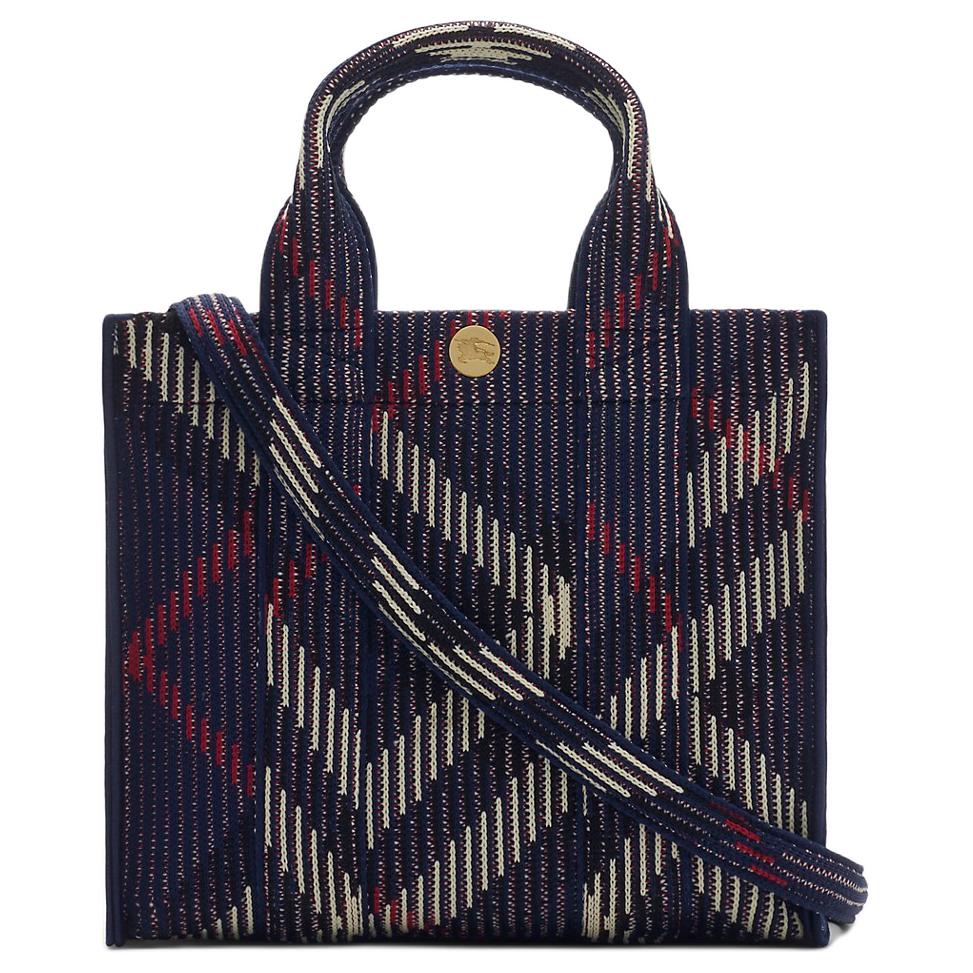 

Burberry Полиамидная сумка-шоппер, Плечевая сумка, Сумка через плечо, Миниатюрная женская сумка морской синий