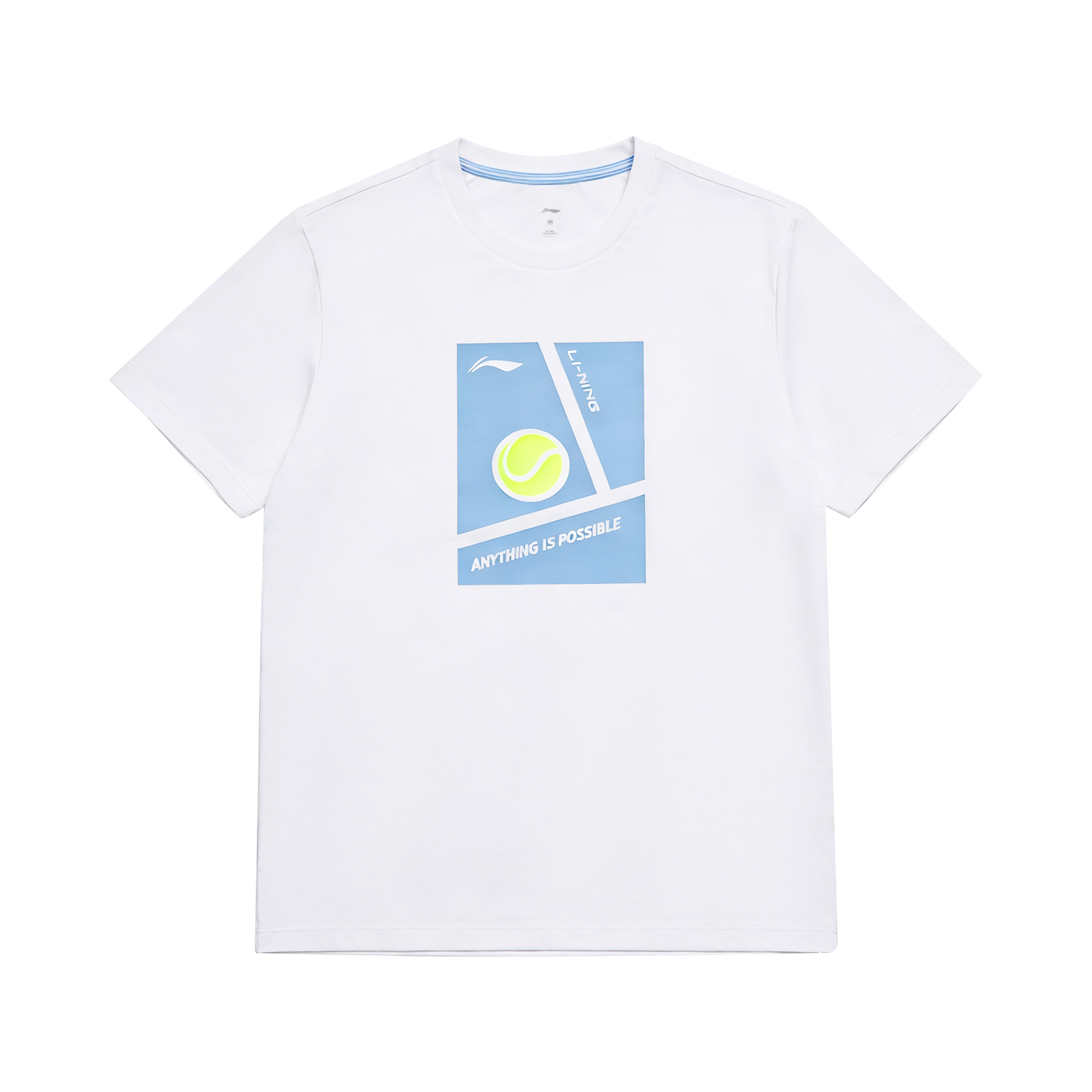 

Футболка Li-Ning с коротким рукавом мужская, белый