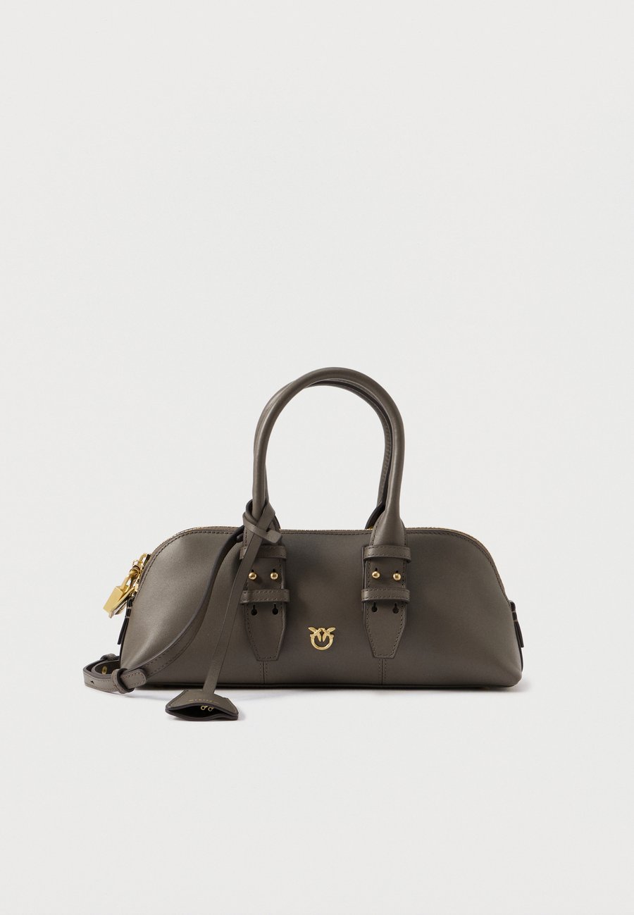 

Сумка Pinko BOWLING BAG BAGUETTE, Grigio Asfalto/Gold-Coloured/Taupe