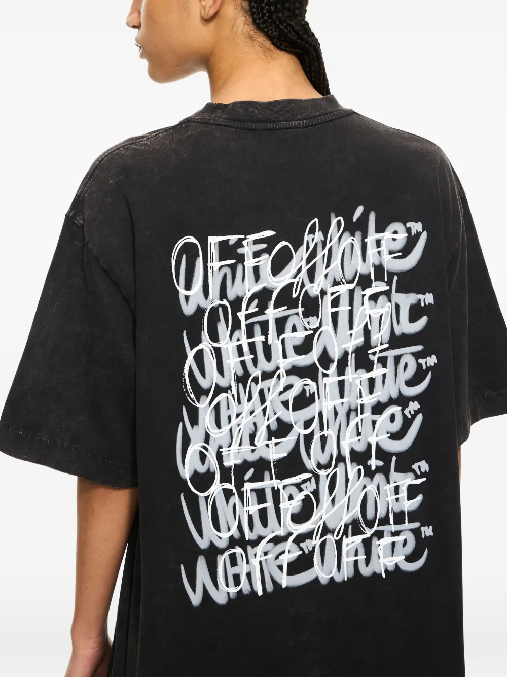 Футболка Off Marker Off-White, серый — фото 4