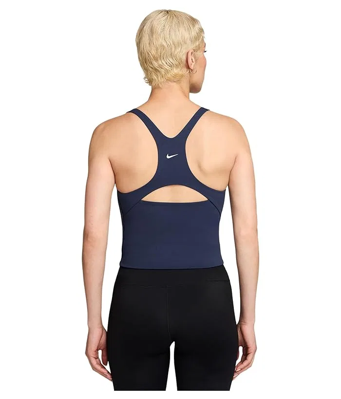 Спортивный топ-бра Nike Zenvy Light Support, Midnight Navy/White — фото 2
