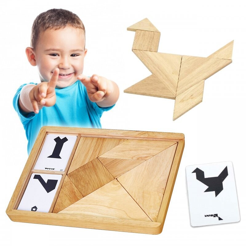

Танграм, игра-головоломка, Вига Viga
